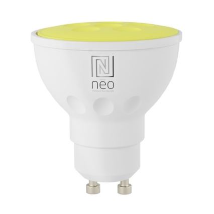 Immax NEO 07724C - SET 3x LED RGB+CCT Lampadina dimmerabile GU10/4,8W/230V 2700K Wi-Fi Tuya