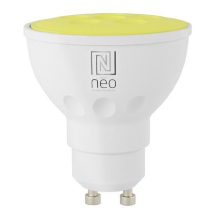 Immax NEO 07724CDO - 3er-Set LED RGB+CCT, dimmbares Leuchtmittel GU10/4,8W/230V, 2700–6500K, Wi-Fi Tuya + Fernbedienung