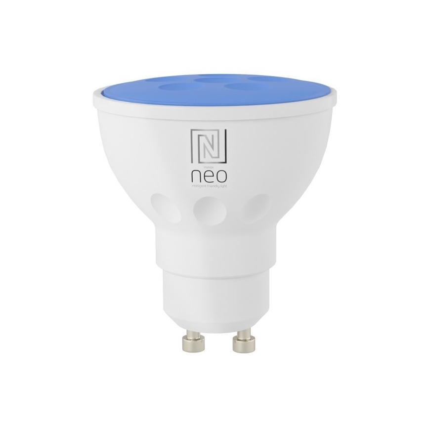 Immax NEO 07724CDO - 3er-Set LED RGB+CCT, dimmbares Leuchtmittel GU10/4,8W/230V, 2700–6500K, Wi-Fi Tuya + Fernbedienung