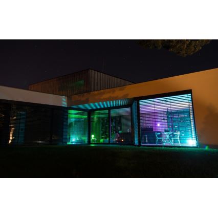 Immax NEO 07726L - LED RGB+CCT Dimmbarer Streifen NEO LITE LED/24W/230V 5 m IP65 MUSIC Wi-Fi Tuya + Fernbedienung