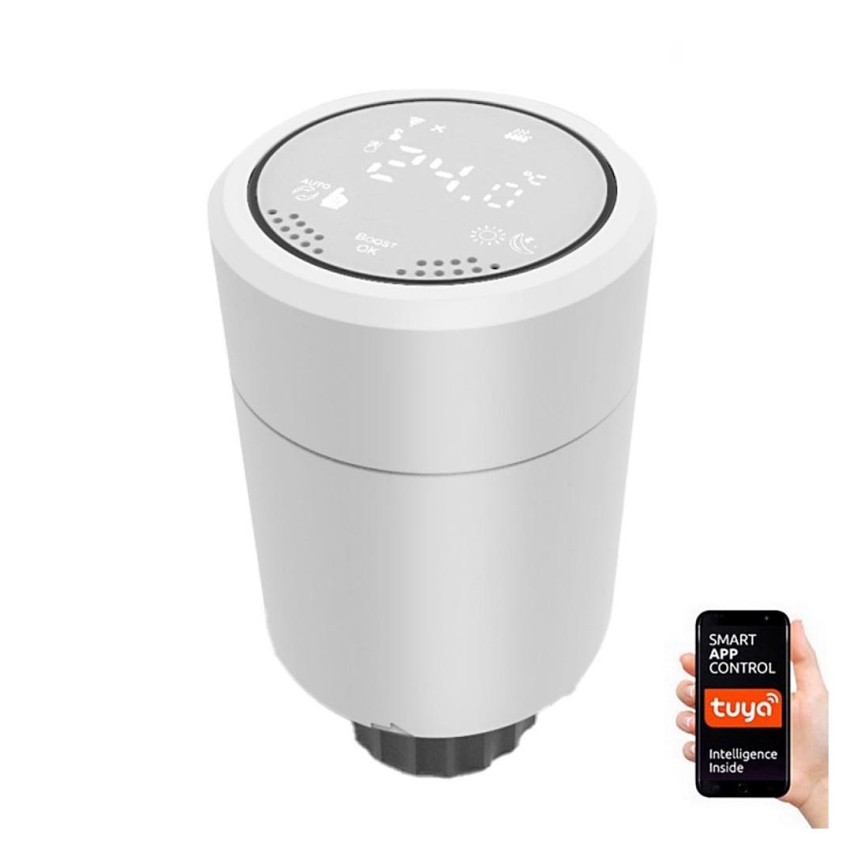 Immax NEO 07732L - Testa termostatica 2xAA/3V Tuya