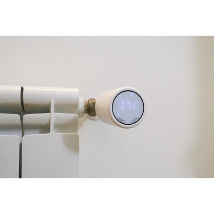 Immax NEO 07732L - Testa termostatica 2xAA/3V Tuya