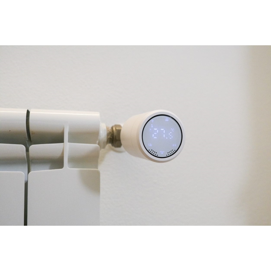 Immax NEO 07732L - Testa termostatica 2xAA/3V Tuya