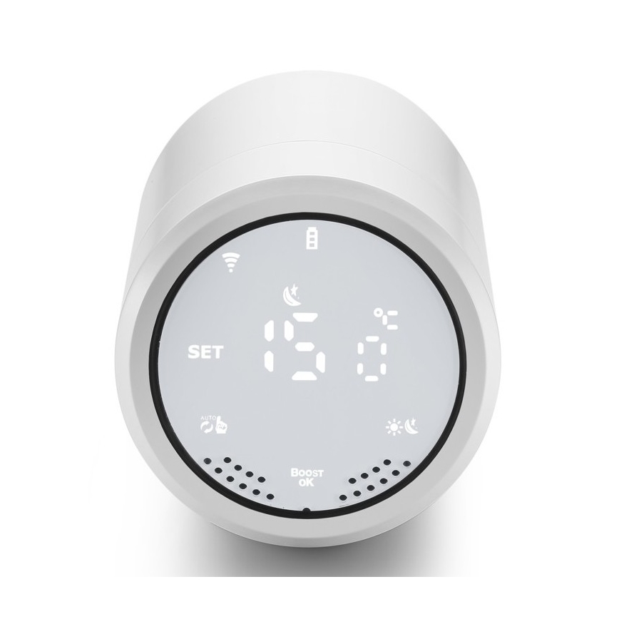 Immax NEO 07732L - Testa termostatica 2xAA/3V Tuya