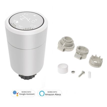 Immax NEO 07732L - Testa termostatica 2xAA/3V Tuya