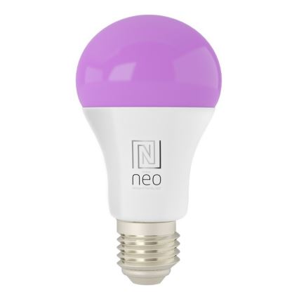 Immax NEO 07733L - LED RGB+CCT Lampadina dimmerabile NEO LITE E27/11W/230V 2700 - 6500K Wi-Fi Tuya