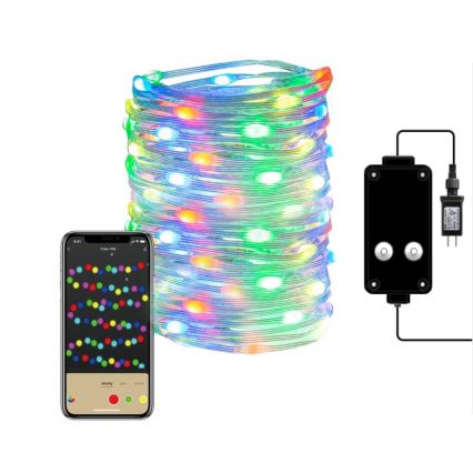 Immax NEO 07735L - Striscia LED RGB dimmergibile per esterni NEO LITE LED/7,2W/230V 10 m IP44 Wi-Fi Tuya