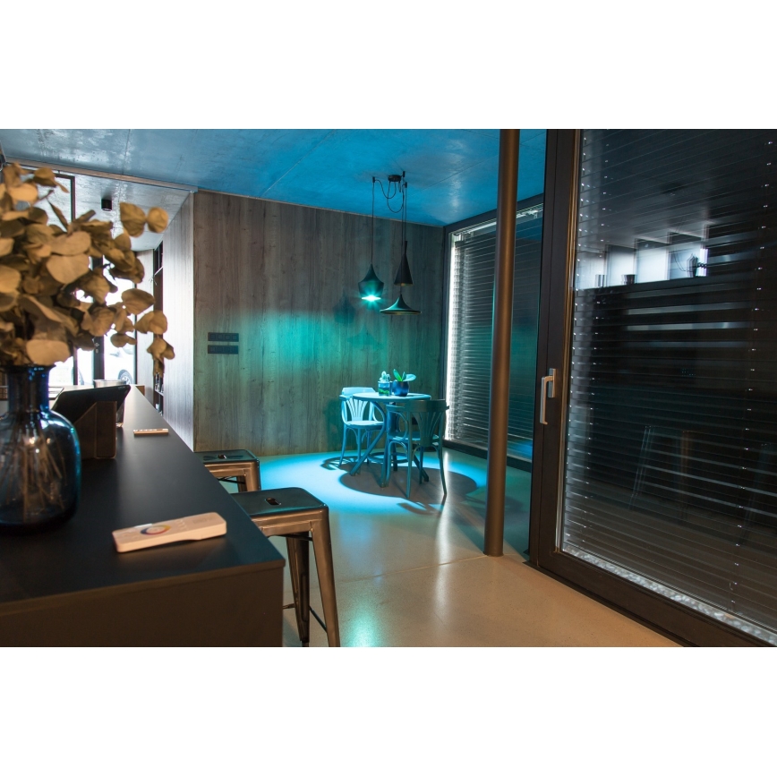 Immax NEO 07745CDO - Set da 3 Lampadine LED dimmerabili RGB+CCT E14/6W/230V Tuya Wi‑Fi + telecomando