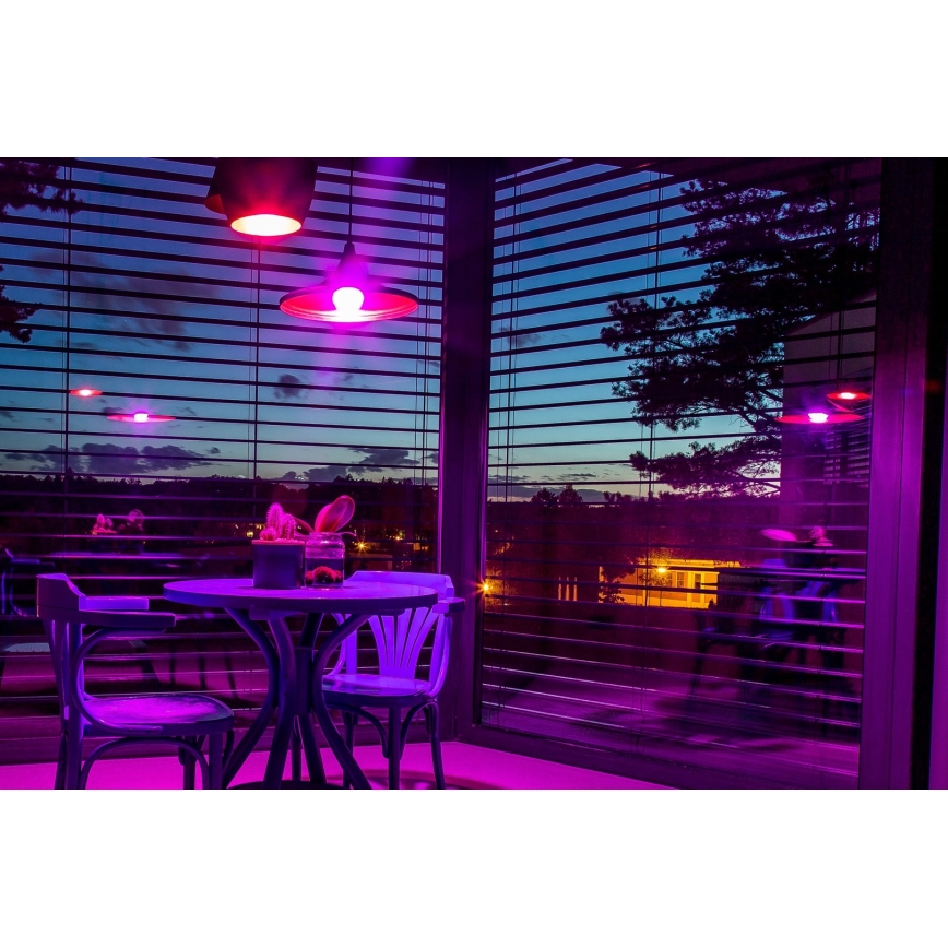 Immax NEO 07745CDO - Set da 3 Lampadine LED dimmerabili RGB+CCT E14/6W/230V Tuya Wi‑Fi + telecomando