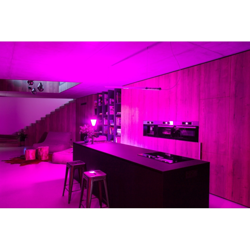 Immax NEO 07745L - Lampadina LED RGB+CCT dimmerabile E14/6W/230V 2700-6500K Wi-Fi Tuya
