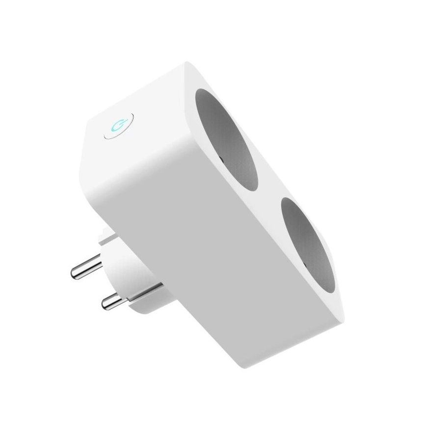 Immax NEO 07751L - Double prise connectée NEO LITE 2x16A/230V Wi-Fi Tuya