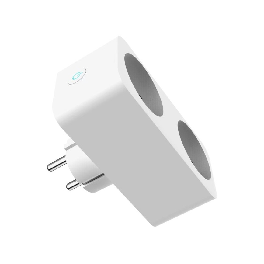 Immax NEO 07752L - Presa splitter intelligente 2x16A/230V Tuya