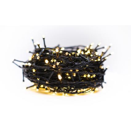 Immax NEO 07755L - Catena LED dimmerabile per esterni NEO LITE 400xLED/8 funzioni 43m IP44 Wi-Fi Tuya bianco caldo