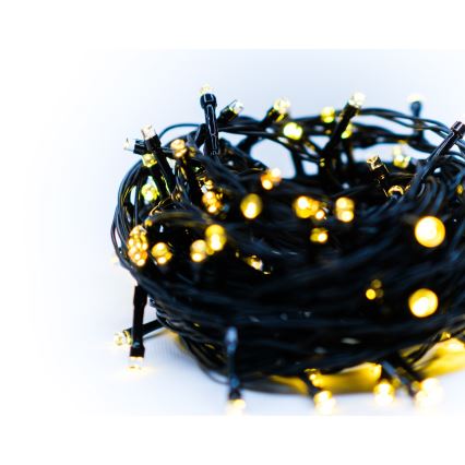 Immax NEO 07755L - Catena LED dimmerabile per esterni NEO LITE 400xLED/8 funzioni 43m IP44 Wi-Fi Tuya bianco caldo