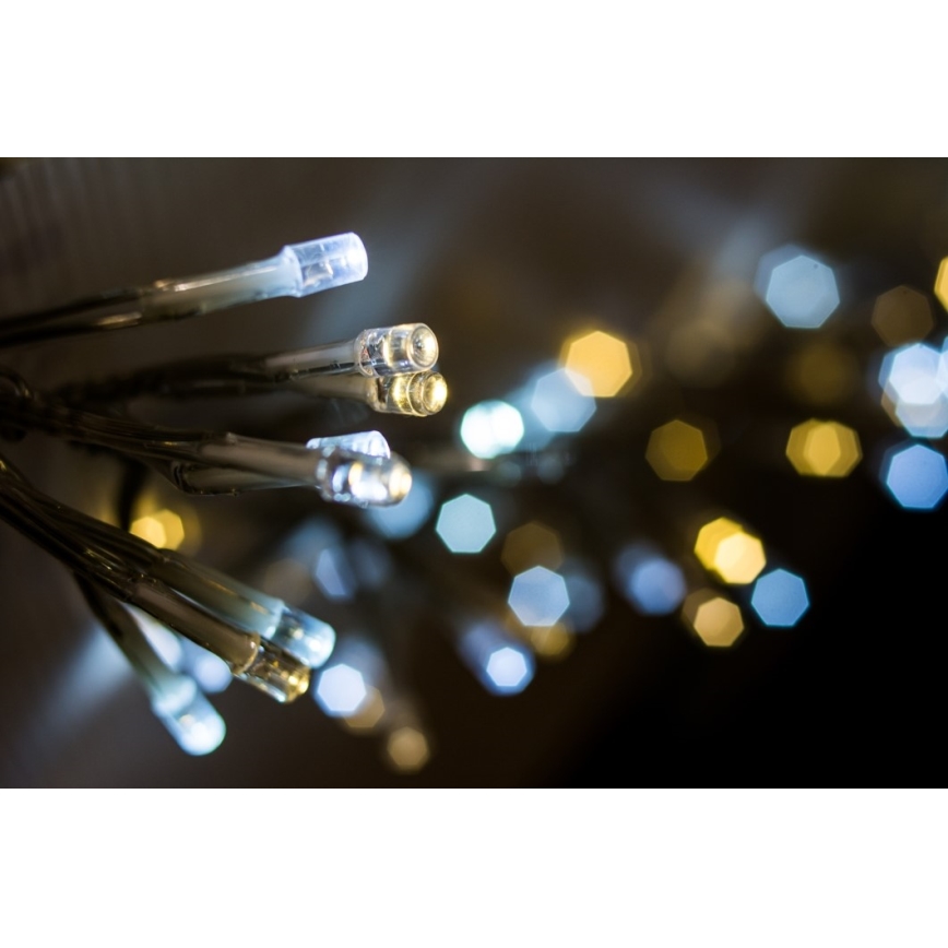 Immax NEO 07756L - Catena LED RGBW dimmergibile per esterni NEO LITE 400xLED/10 funzioni 43m IP44 Wi-Fi Tuya