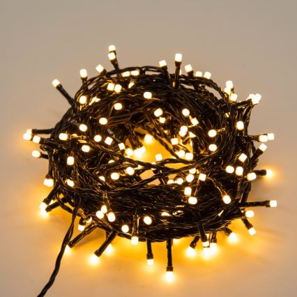 Immax NEO 07756L - Catena LED RGBW dimmergibile per esterni NEO LITE 400xLED/10 funzioni 43m IP44 Wi-Fi Tuya