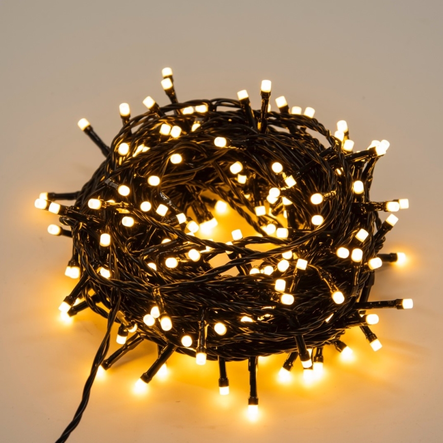 Immax NEO 07756L - Catena LED RGBW dimmergibile per esterni NEO LITE 400xLED/10 funzioni 43m IP44 Wi-Fi Tuya