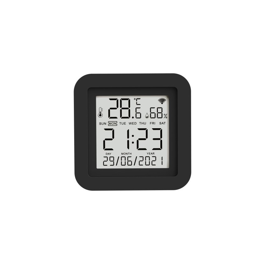 Immax NEO 07757L - Station météo connectée NEO LITE 5V Wi-Fi Tuya