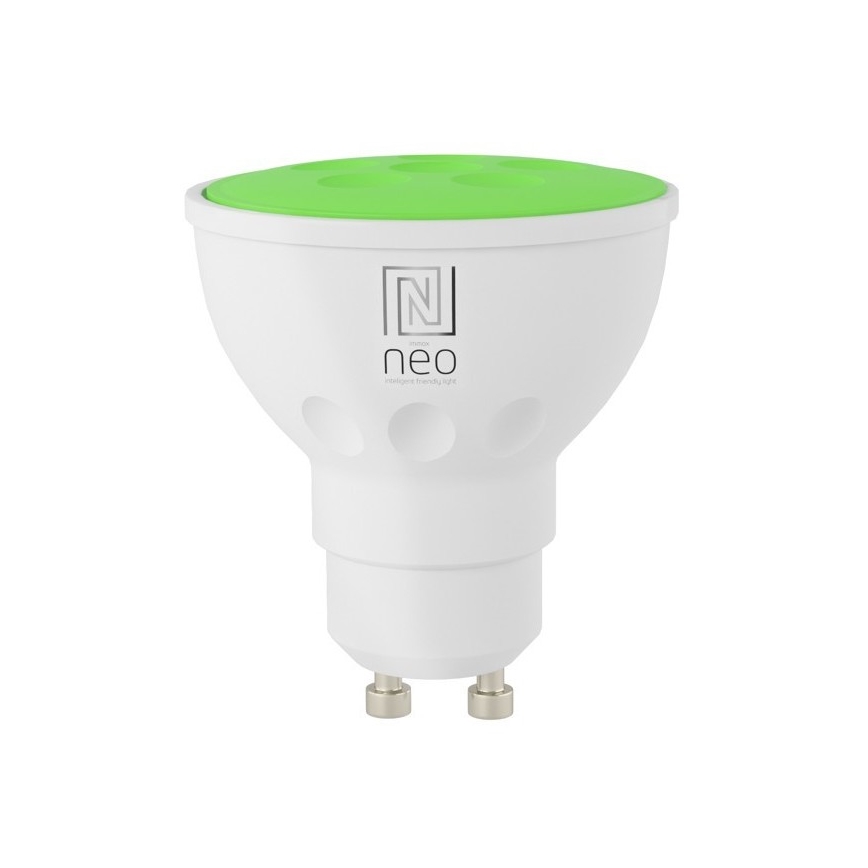 Immax NEO 07777C - SET 3x Lampadina LED RGB+CCT Dimmerabile GU10/4,8W/230V Tuya