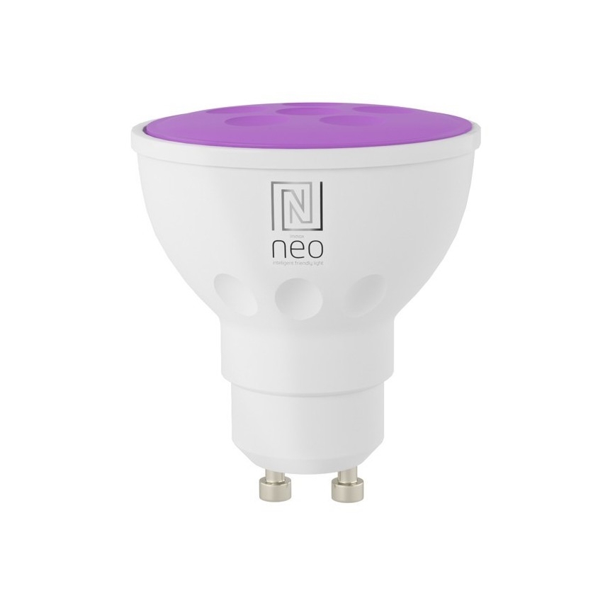 Immax NEO 07777C - SET 3x Lampadina LED RGB+CCT Dimmerabile GU10/4,8W/230V Tuya