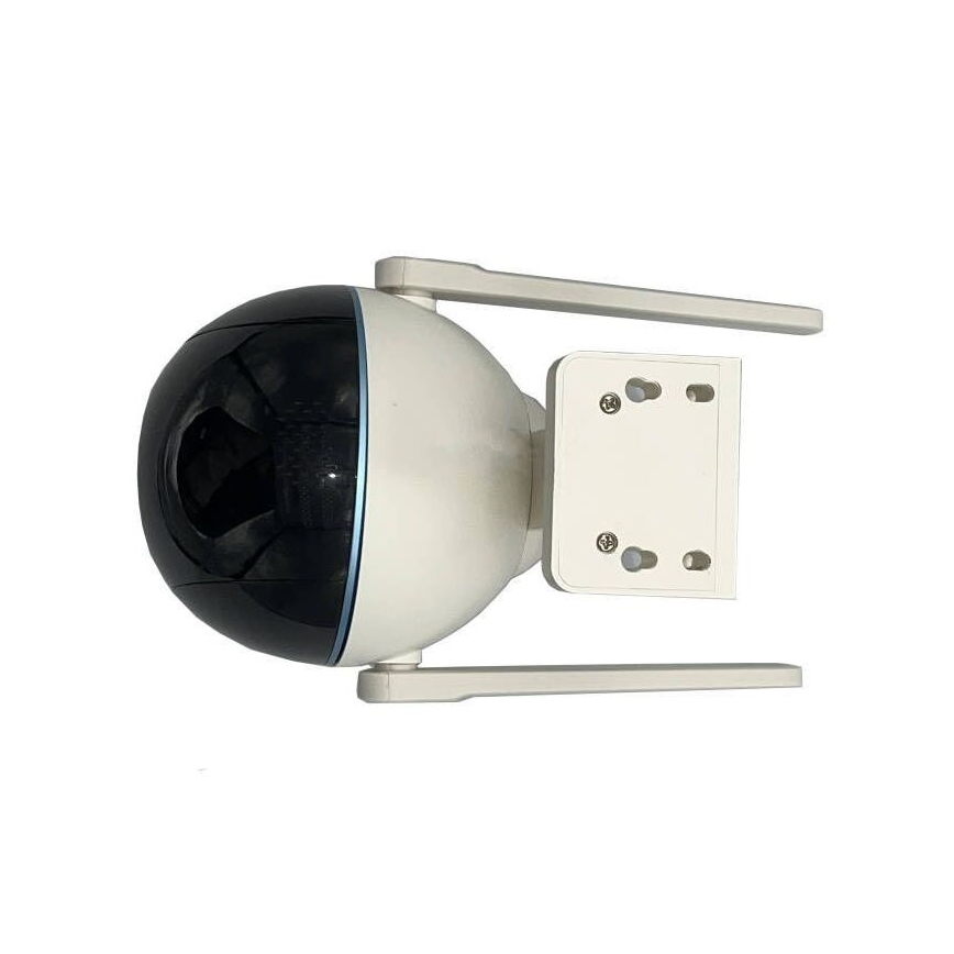 Immax NEO 07782L - Caméra extérieure connectée avec détecteur BALL 355° P/T 4MP IP65 Wi-Fi Tuya