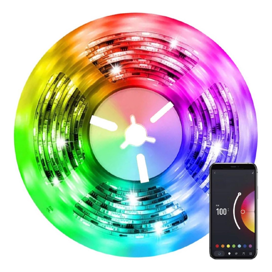 Immax NEO 07790L - LED RGB+CCT Striscia dimmerabile NEO SMART LED/15W/230V 3m IP65 Wi-Fi Tuya