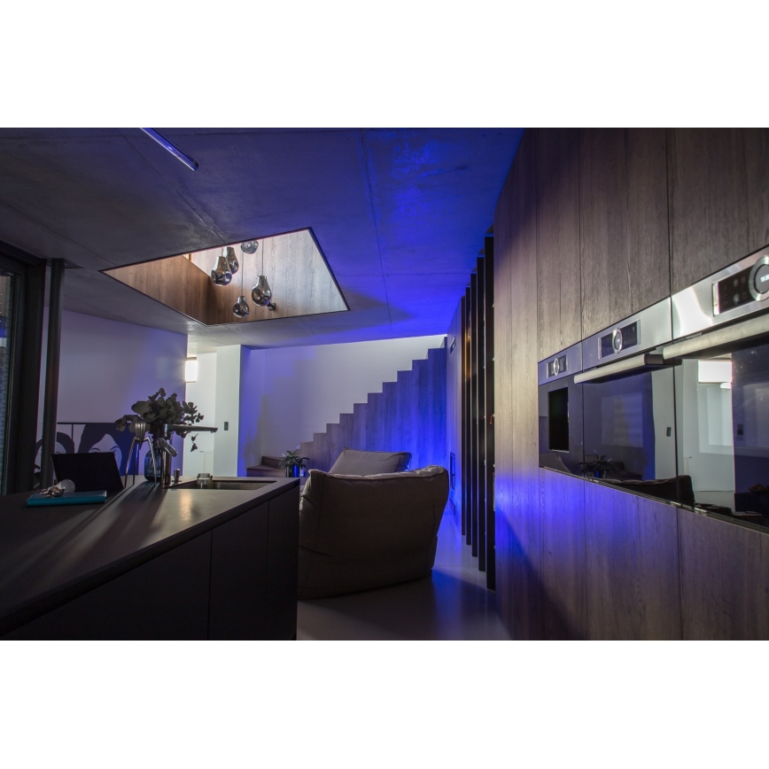 Immax NEO 07791L - Dimmbarer LED-RGB-Streifen NEO LITE LED/18W/230V 5m IP65 MUSIC Wi-FI Tuya + Fernbedienung
