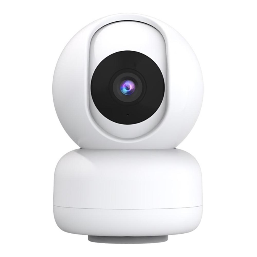 Immax NEO 07795L - Caméra connectée d'intérieur avec détecteur 4MP 5V Wi-Fi Tuya