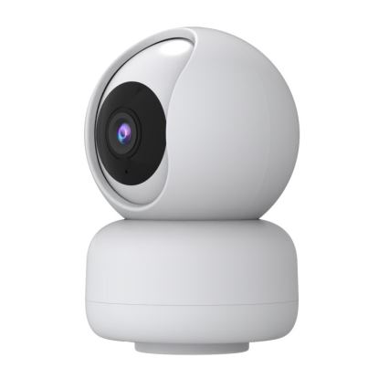 Immax NEO 07795L - Caméra connectée d'intérieur avec détecteur 4MP 5V Wi-Fi Tuya