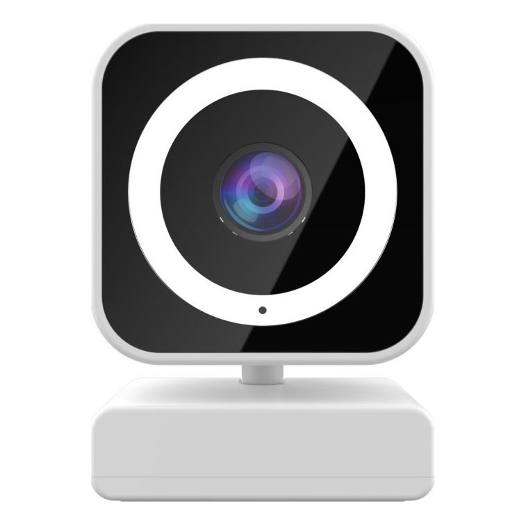 Immax NEO 07796L-Caméra connectée d'intérieur avec détecteur LITTLE CUBE 3MP 5V Wi-Fi Tuya