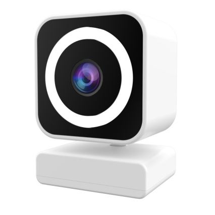 Immax NEO 07796L-Caméra connectée d'intérieur avec détecteur LITTLE CUBE 3MP 5V Wi-Fi Tuya