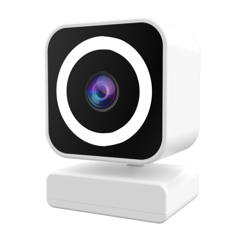 Immax NEO 07796L-Caméra connectée d'intérieur avec détecteur LITTLE CUBE 3MP 5V Wi-Fi Tuya