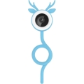 Immax NEO 07797L - Baby monitor intelligente ricaricabile 5V Wi-Fi Tuya blu