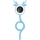 Immax NEO 07797L - Babyphone connecté et rechargeable 5V Wi-Fi Tuya bleu
