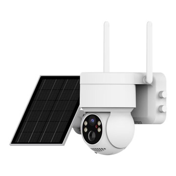 Immax NEO 07803L - Telecamera solare intelligente da esterno con sensore SENTRY 6000 mAh Wi-Fi Tuya IP65