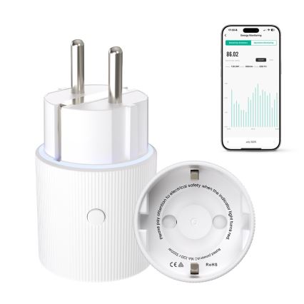 Immax NEO 07813L - Prise intelligente F 3500W Tuya Wi-Fi