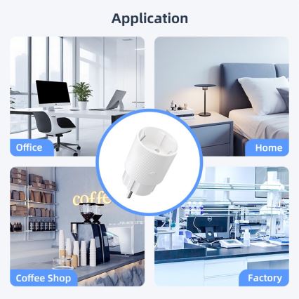 Immax NEO 07813L - Prise intelligente F 3500W Tuya Wi-Fi