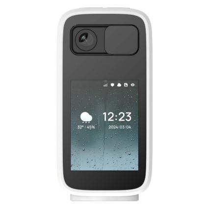 Immax NEO 07814L - Caméra d'intérieur intelligente, capteur 4 MP, alimentation 5 V, compatible Tuya Wi‑Fi