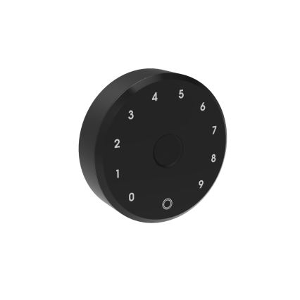 Immax NEO 07815L - Serrure de porte intelligente avec clavier, alimentée par 4xAA + 2xAA, compatible Tuya