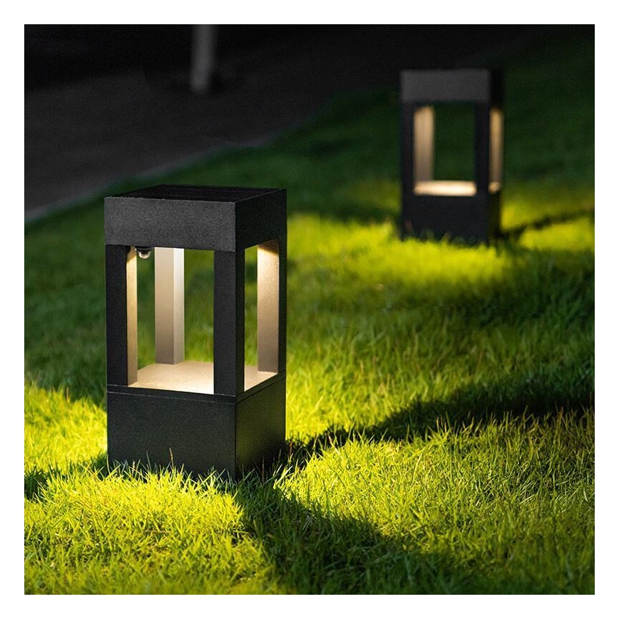 Immax NEO 07902L - Lampe à intensité variable extérieur LED RGB+CCT NEO LITE CUBE LED/10W/230V 2700-6500K IP67 Wi-Fi Tuya noir