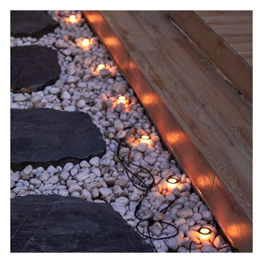 Immax NEO 07905L – Dimmbare LED-RGB-Solarleuchte ESTRELAS 8xLED/0,25W/5V IP65 Tuya