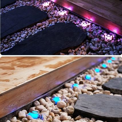 Immax NEO 07905L - LED RGB Luce solare dimmerabile ESTRELAS 8xLED/0,25W/5V IP65 Tuya