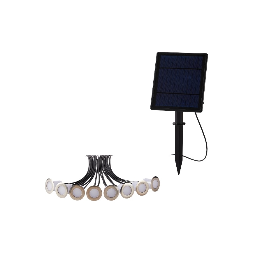 Immax NEO 07905L - LED RGB Luce solare dimmerabile ESTRELAS 8xLED/0,25W/5V IP65 Tuya