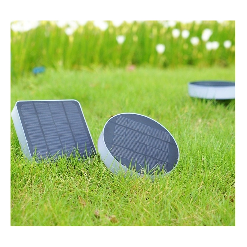 Immax NEO 07910L - LED RGB Dimmbare Solarleuchte mit Sensor NEO LITE LED/1W/5V rund IP54 Tuya 1300 mAh