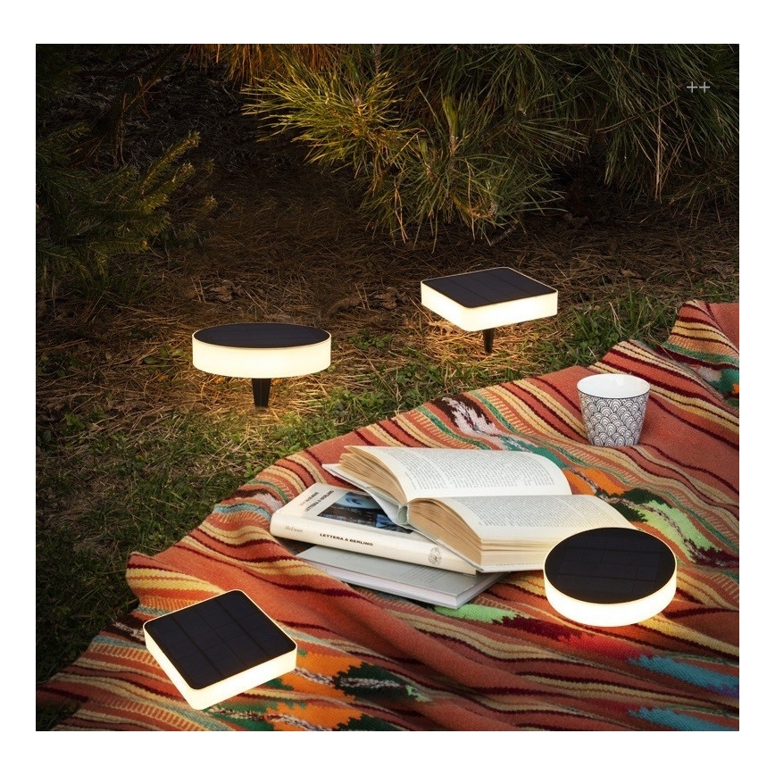 Immax NEO 07911L - LED RGB Luce solare dimmerabile con sensore NEO LITE LED/1W/5V quadrato IP54 Tuya