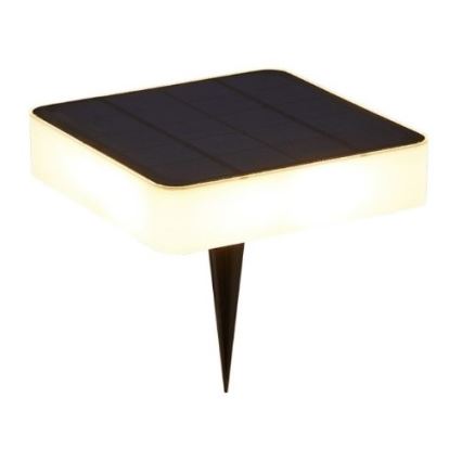 Immax NEO 07911L - Luminaire solaire RGB à intensité variable avec détecteur NEO LITE LED/1W/5V angulaire IP54 Tuya 1300 mAh