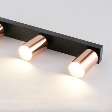 Immax NEO 08303L - Deckenstrahler PUNTO 4xGU10/9W/230V Roségold