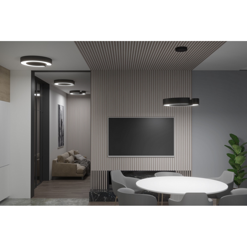Immax NEO 7134 - LED SMART Lampadario dimmerabile a sospensione con filo CÉČKO LED/43W/230V + telecomando 60 cm Tuya ZigBee