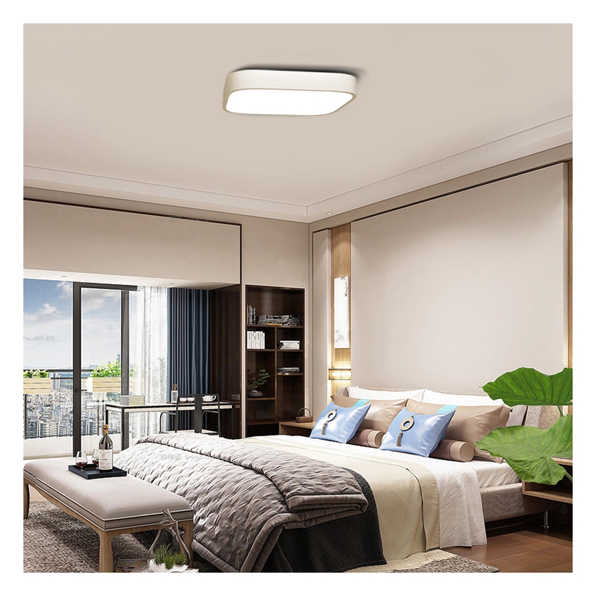 Immax NEO - LED Deckenleuchte mit Fernbedienung RECUADRO LED/67W/230V Tuya