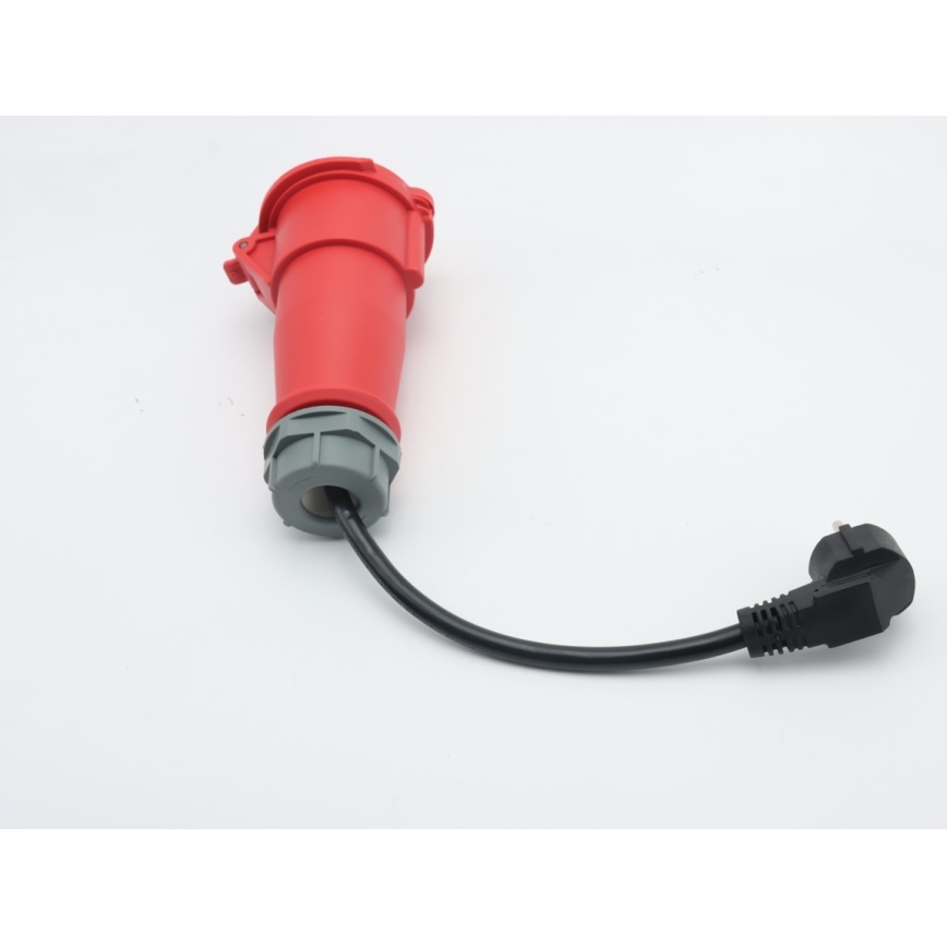 Immax - Borne de recharge pour véhicules électriques AC Type 2, 16 A/380 V + prise 230 V, 11 kW, câble 5 m, compatible Tuya